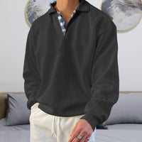 Casual herre polosweater - Oliver