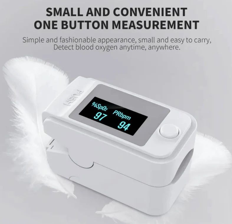Non-invasive Finger Oximeter with LED Display – PrecisionPulse