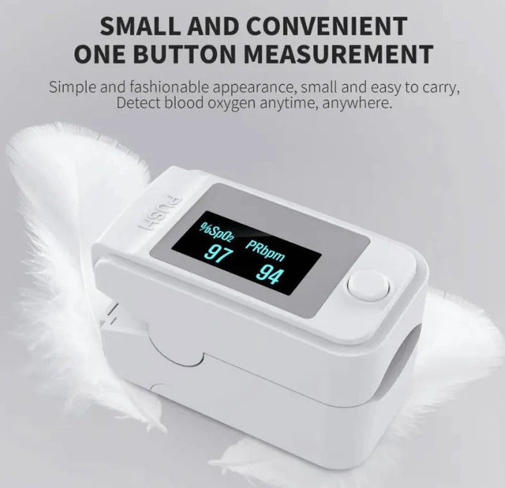 Non-invasive Finger Oximeter with LED Display – PrecisionPulse