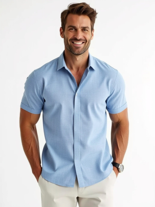 Trendy sommer-herreskjorte - Victor