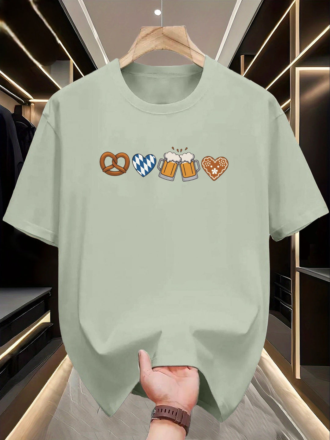 Men's Graphic T-Shirt made of 100% Cotton – Franz Oktoberfest 2025