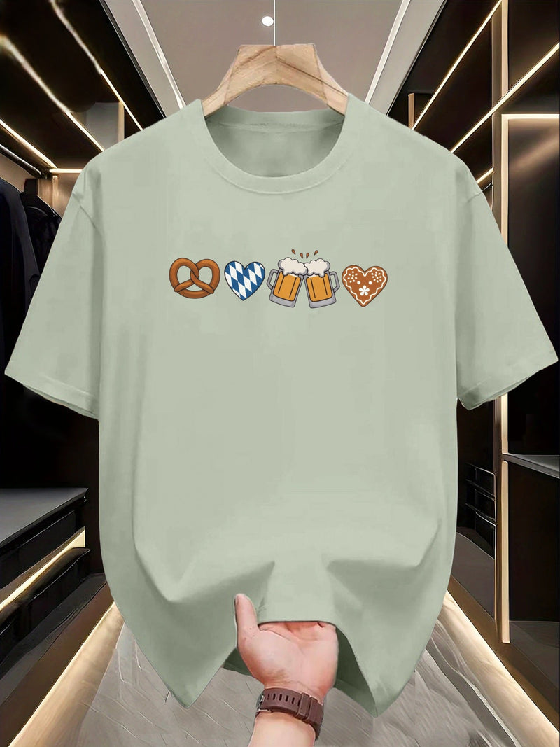 Men's Graphic T-Shirt made of 100% Cotton – Franz Oktoberfest 2025