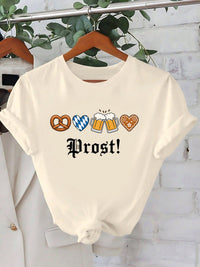 Camiseta de manga corta para mujer – Anneliese Oktoberfest 2025