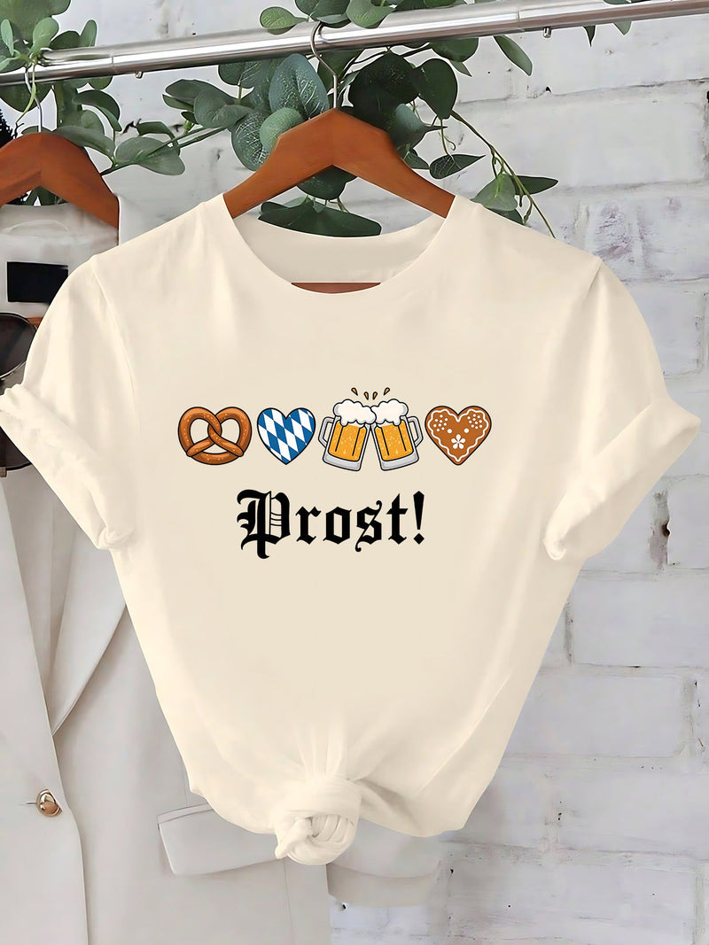 Camiseta de manga corta para mujer – Anneliese Oktoberfest 2025