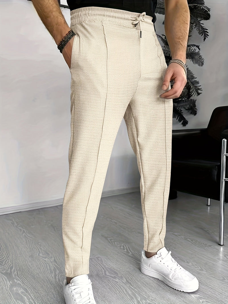 Comfortable waffle joggers for men - Finn