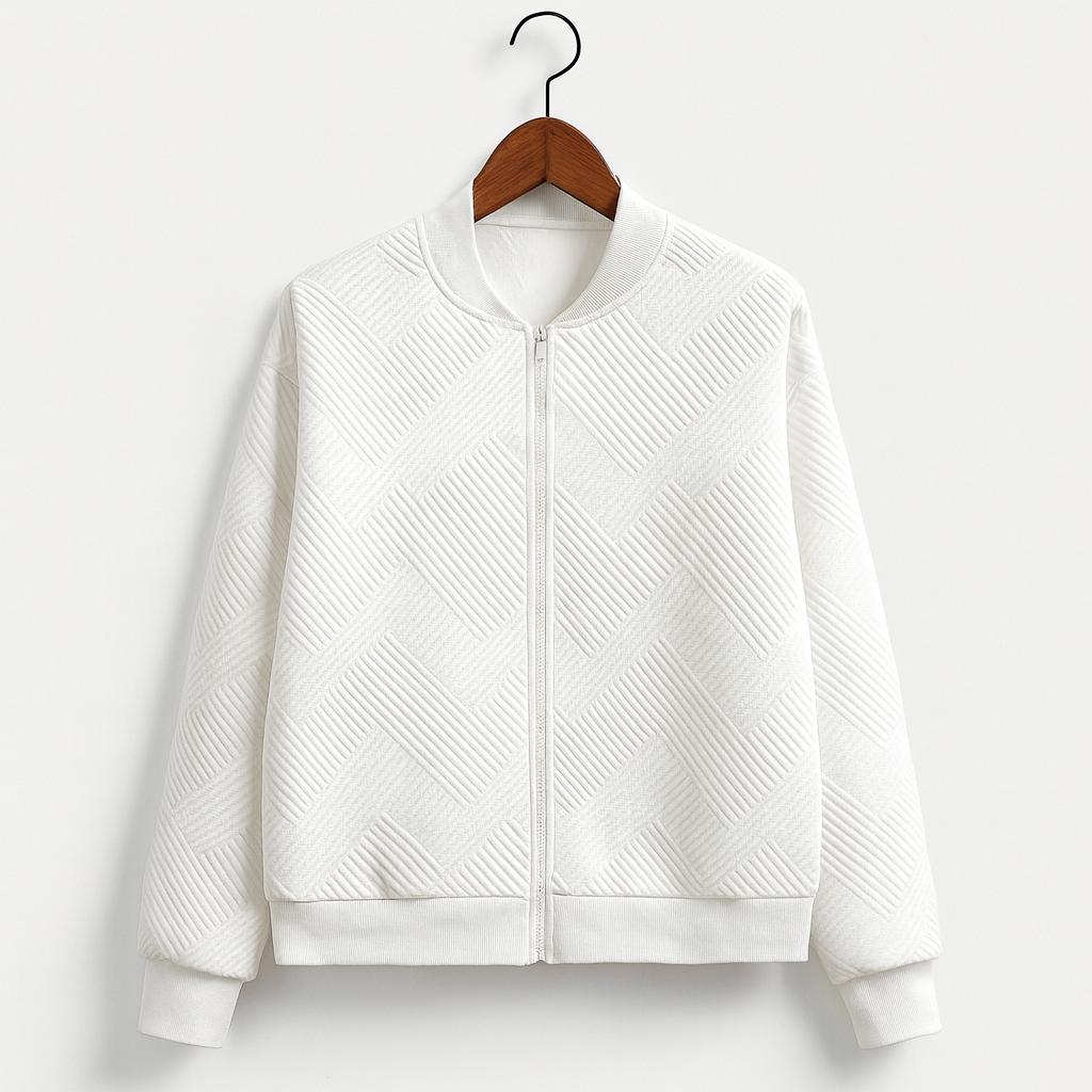 Stylish Women's Zip-Up Jacket – Rivka