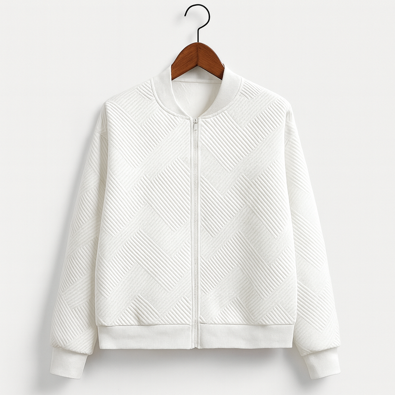 Stylish Women's Zip-Up Jacket – Rivka
