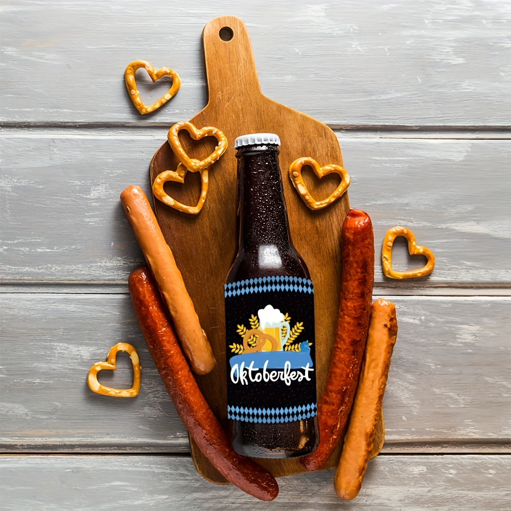 Oktoberfest Flasketiketter 3 sett (hver med 24 stk) – BierLabelSet Oktoberfest 2025