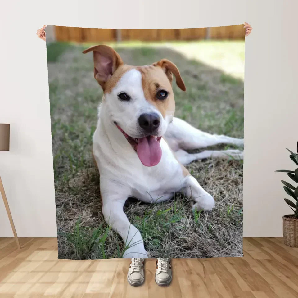 Personalized blanket with your own photo