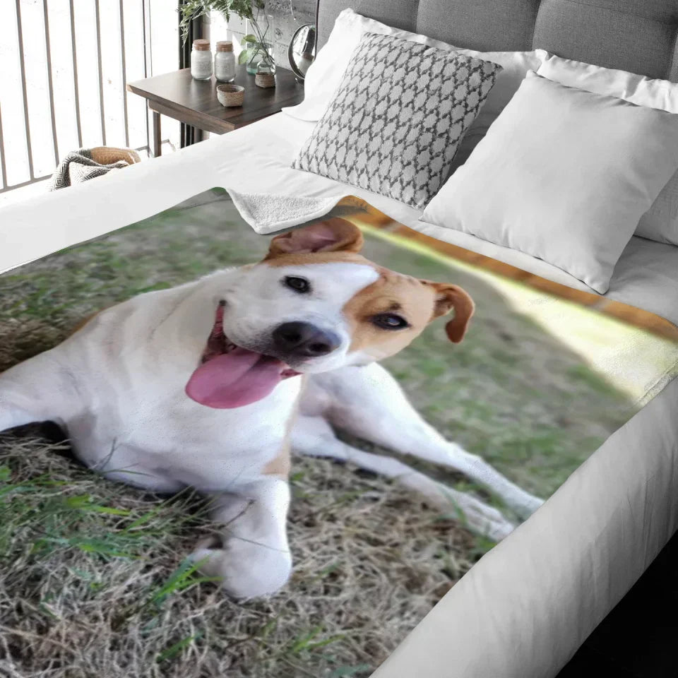 Personalized blanket with your own photo