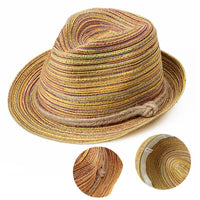 Stylish women's summer hat made of lightweight feather grass – Maddy