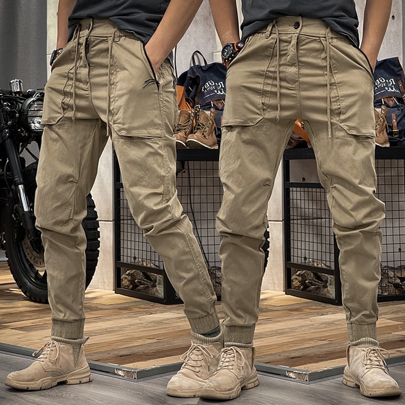 Stretchable Men's Cargo Pants - Axel