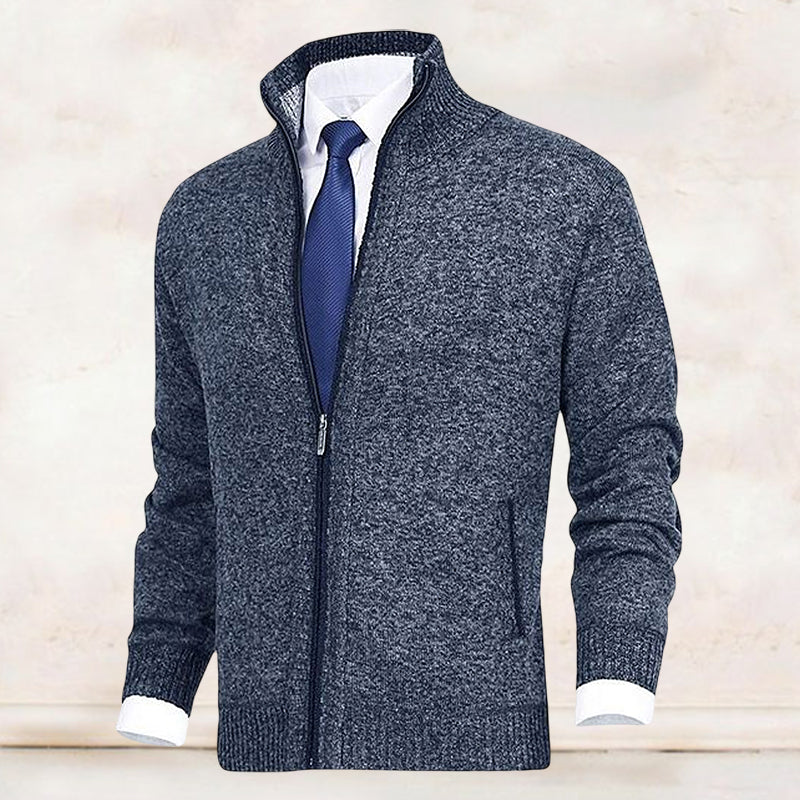 Trendy herre strikjakke - Orion