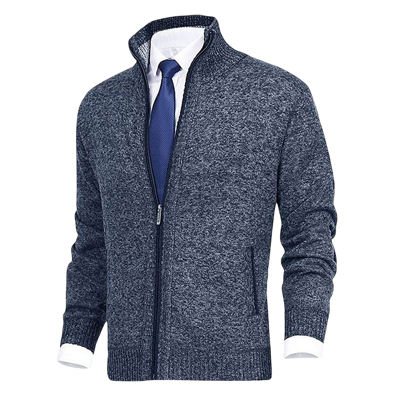 Trendy herre strikjakke - Orion