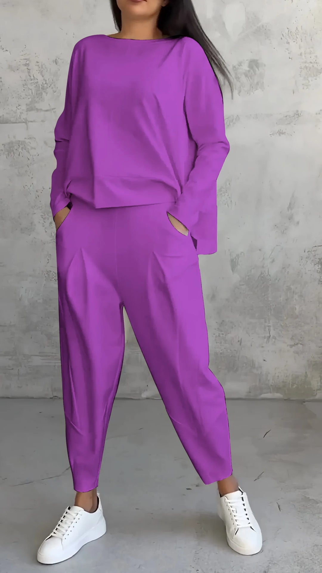 Conjunto de ocio de otoño para mujer de 2 piezas – Liora