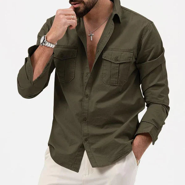 Stylish Men's Cargo Shirt - Tobias
