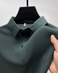 Men's Polo Shirt Made of Breathable Mesh – Matteo