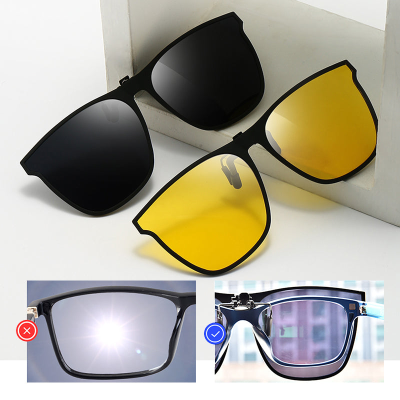 Polarized Sunglasses Clip for Eyeglass Wearers – Felix