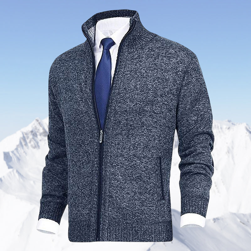 Trendy herre strikjakke - Orion