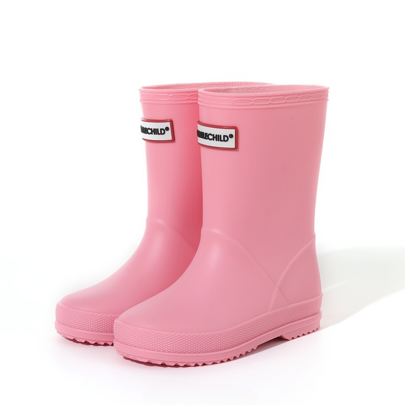 Children's rubber boots solid color and waterproof – Noah