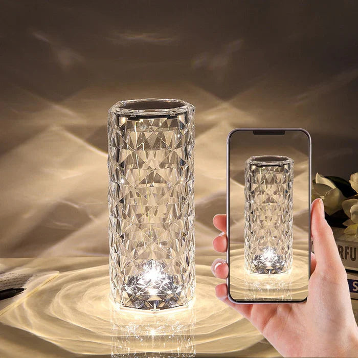 Krystal-LED-lampe - LumiCrystal