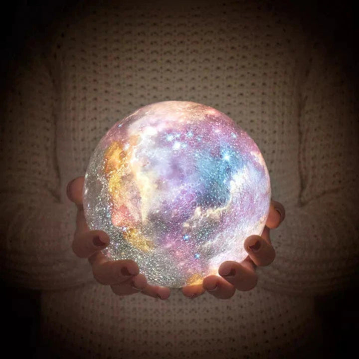 Natlampe med stjernehimmel og touch-kontrol - Orion
