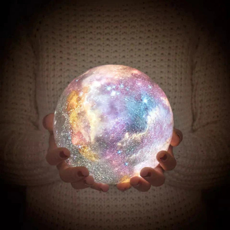 Natlampe med stjernehimmel og touch-kontrol - Orion