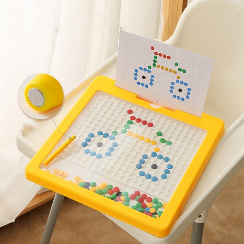 Tabla de dibujo magnética con perlas - MagniDots