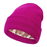 Winter hat with silk lining - Noor