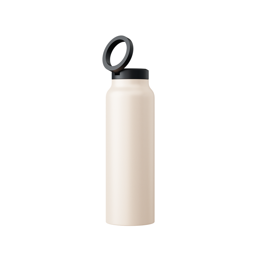 Innovative Wasserflasche mit Magnetischem Ring – HydroSnap