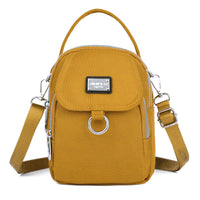 Bolso clásico de mujer con mucho espacio de almacenamiento - Celeste