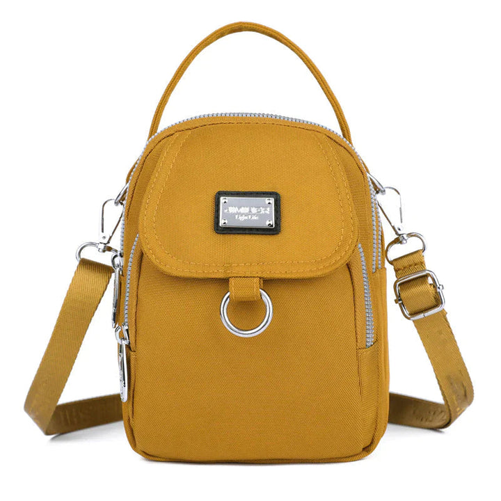 Bolso clásico de mujer con mucho espacio de almacenamiento - Celeste