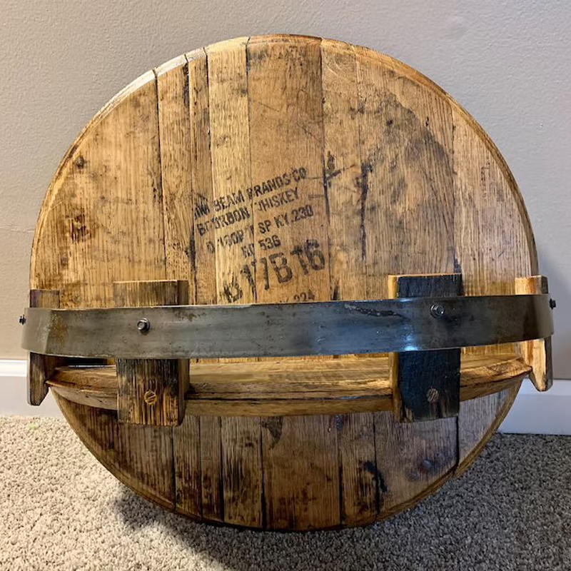 Bourbon Whiskey Barrel Rack made of Oak Wood – Oakspire