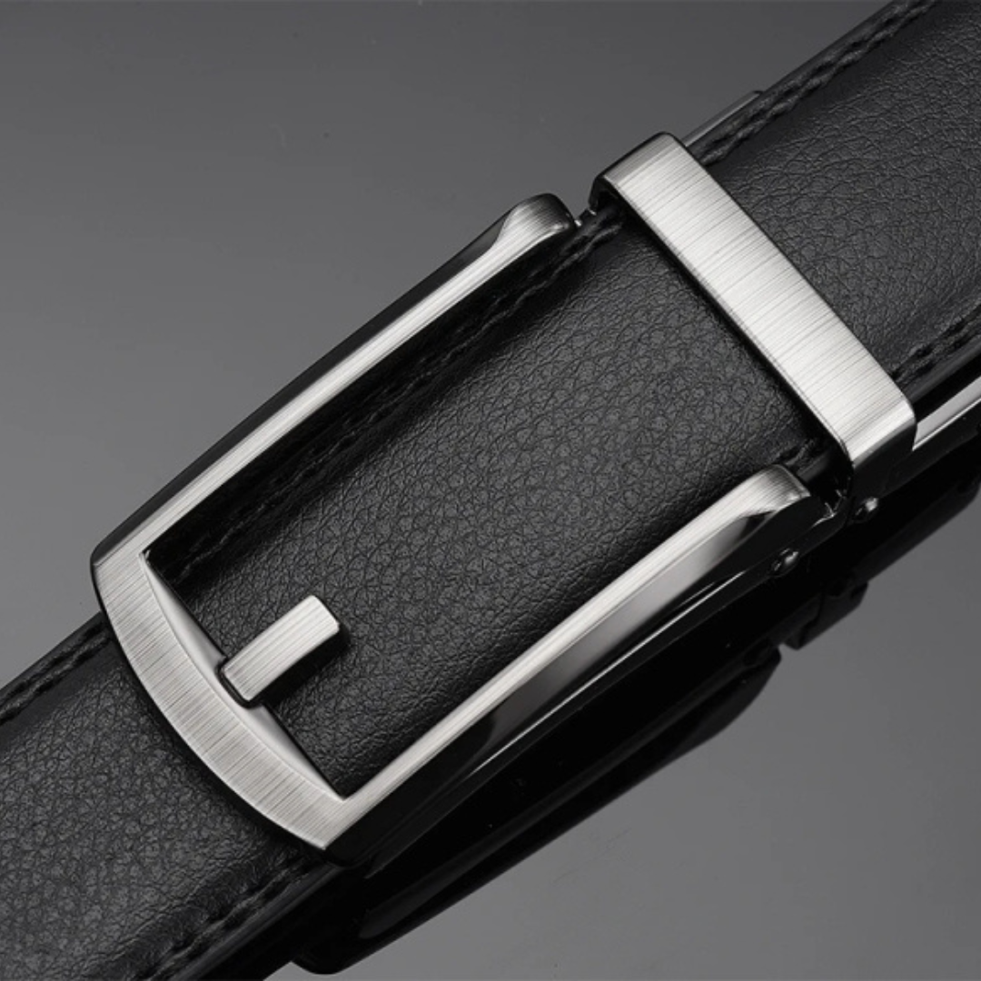Men's Belt with Automatic Buckle - SnapFit Belt