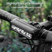 Super bright 180° bicycle light with integrated battery – Luminor