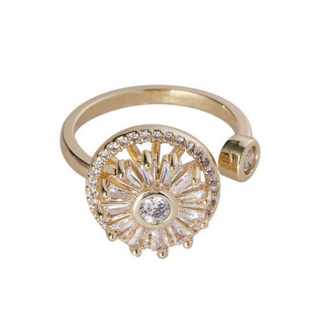 Stress Relief Spinner Ring - Serenio