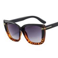 Stylische Cat-Eye Sonnenbrille mit UV-Schutz und Farbverlauf - VueLuxe