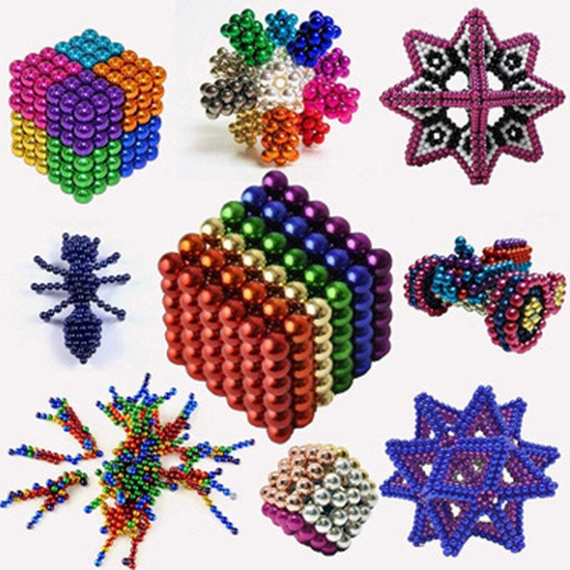 Magnetic Ball Construction Set - MagnaBalls Creative Set