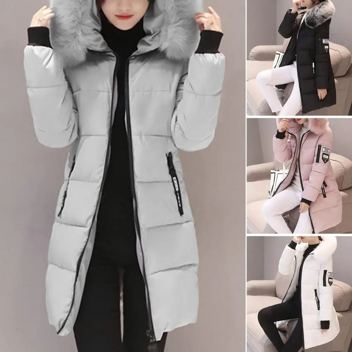 Comfortable Windproof Women's Winter Jacket - Elinora