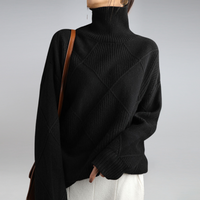Stylish Turtleneck Sweater for Women - Isabella