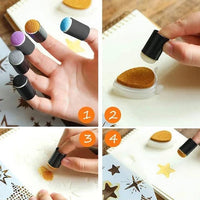 Set de pintura con los dedos para diversión creativa de pintura - Pico