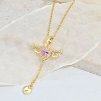 Collar de alas de ángel encantadoras - Livia