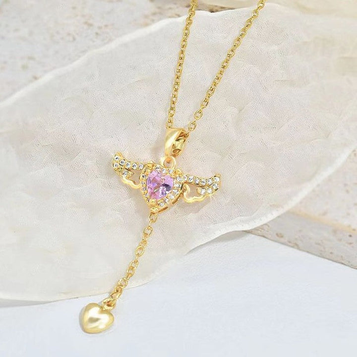 Collar de alas de ángel encantadoras - Livia