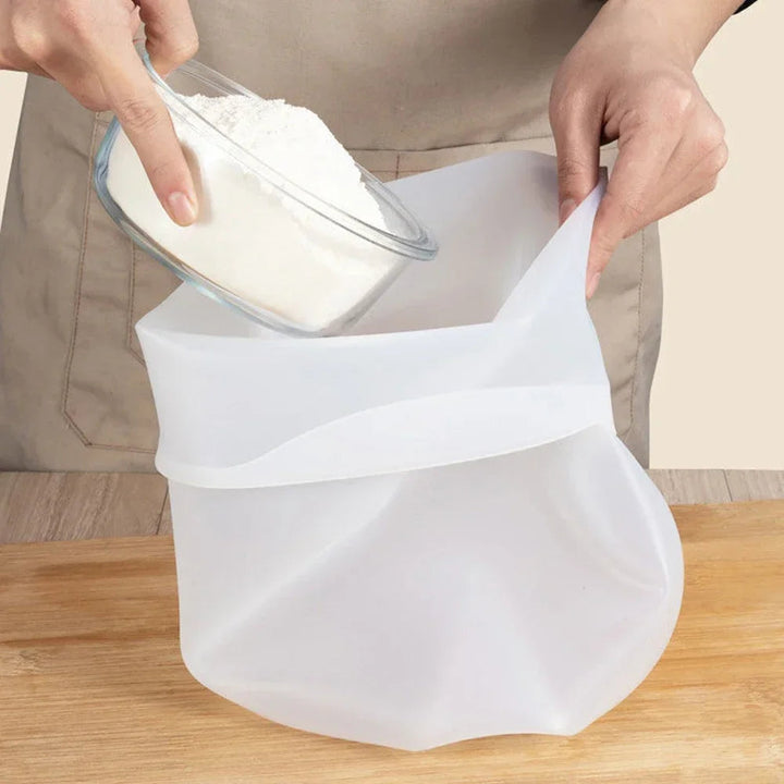 Bolsa flexible de silicona para almacenamiento y amasado - FlexiBake