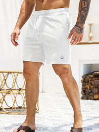 Summer men's swim shorts with adjustable waistband – Jens