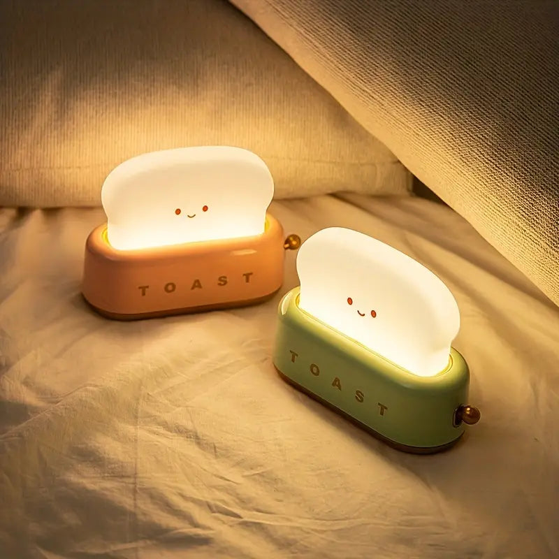 Cute Nightstand Lamp - GlowToasty