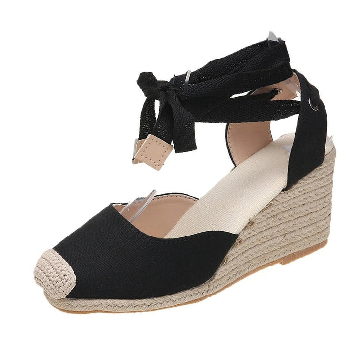 Stilfulde espadrille-sandaler til damer – Maribel