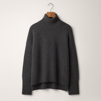 Luxuriöser Kaschmir-Rollkragenpullover für Damen – Amira Herbstzauber Edition