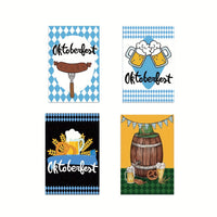 Oktoberfest Flasketiketter 3 sett (hver med 24 stk) – BierLabelSet Oktoberfest 2025