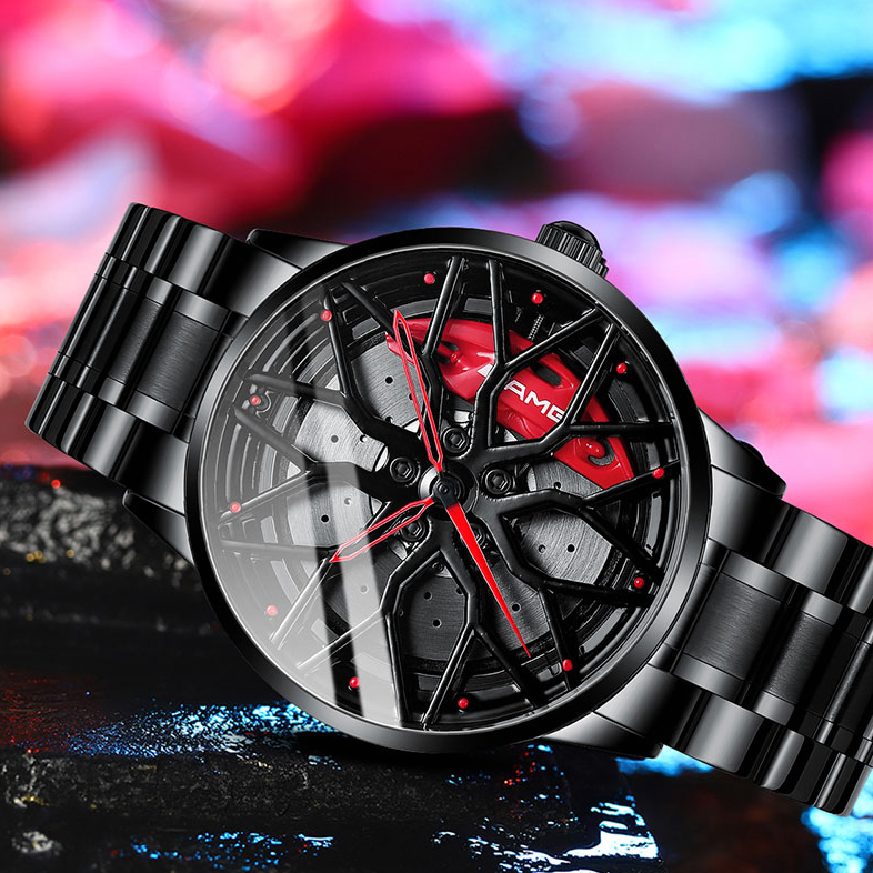 Stylish Racing Car Men's Wristwatch - RaceVision